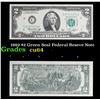 Image 1 : 1976 $2 Green Seal Federal Reseve Note Grades Choice CU