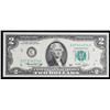 Image 2 : 1976 $2 Green Seal Federal Reseve Note Grades Choice CU