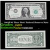 Image 1 : 1963B $1 'Barr Note' Federal Reserve Note Grades Choice CU