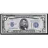 Image 6 : Set of 4 1934a $5 Blue seal Silver Certificate Grades CU