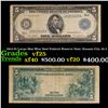Image 1 : 1914 $5 Large Size Blue Seal Federal Reserve Note, Kansas City MI 10-J   Grades vf+