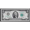 Image 2 : 1987 $2 Green Seal Federal Reseve Note Grades Gem CU