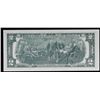 Image 3 : 1987 $2 Green Seal Federal Reseve Note Grades Gem CU