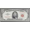 Image 2 : 1963 $5 Red seal United States Note Grades Choice AU