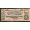 Image 2 : 1864 $10 Confederate Note, T68 Grades vf++