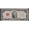 Image 2 : 1928F $2 Red seal United States Note Grades vf+
