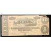 Image 2 : 1864 $10 Confederate Note, T68 Grades vf+