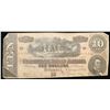 Image 2 : 1864 $10 Confederate Note, T68 Grades vf+