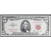 Image 2 : 1963 $5 Red seal United States Note Grades Choice AU/BU Slider