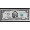 Image 2 : 1989 $2 Green Seal Federal Reseve Note Grades Select CU