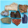Image 1 : Set of 7 Mineral Slices