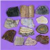 Image 1 : Set of 12 Mineral Slices