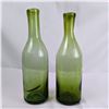 Image 7 : Set of 4 Vintage Hand Blown Glass Oil Bottles