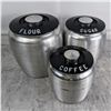 Image 3 : Vintage 3 Piece Cannister Set