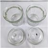Image 5 : Set of 2 Vintage Glass Cannisters