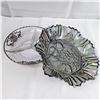 Image 3 : Set of 2 Vintage Glassware (1 Federal Glass Carnival Ware)