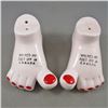 Image 1 : "Walked My Feet Off in Canada" Salt & Pepper Shakers