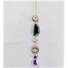 Image 2 : Agate Stone Rainbow Prism Suncatcher