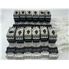 Image 2 : Lot of (12) Allen-Bradley #140M-C2E-C10 Contactors on 141A-GS54*25 Bases