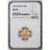 Image 1 : 2016 $5 American Gold Eagle Coin NGC MS70