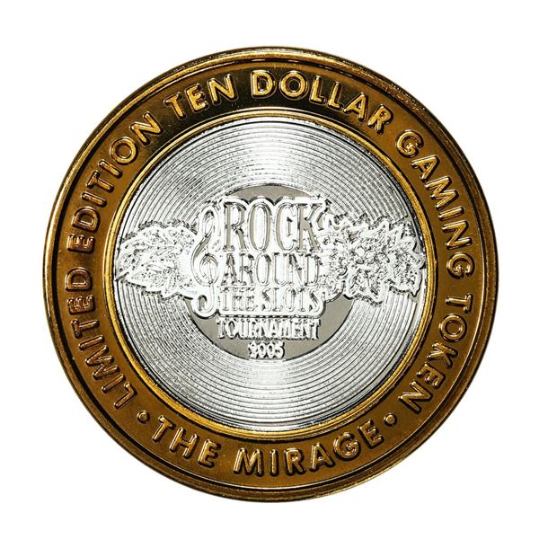 .999 Silver Mirage Las Vegas, Nevada $10 Casino Limited Edition Gaming Token