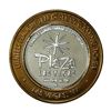 Image 2 : .999 Silver Plaza Las Vegas, Nevada $10 Casino Limited Edition Gaming Token