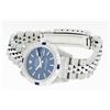 Image 3 : Rolex Ladies Stainless Steel Blue Index Sapphire and Diamond Datejust Wristwatch