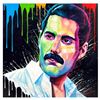 Image 1 : Ishchenko "Freddy Mercury" Original Acrylic On Canvas