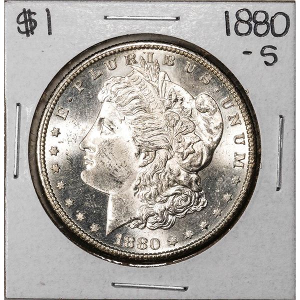 1880-S $1 Morgan Silver Dollar Coin