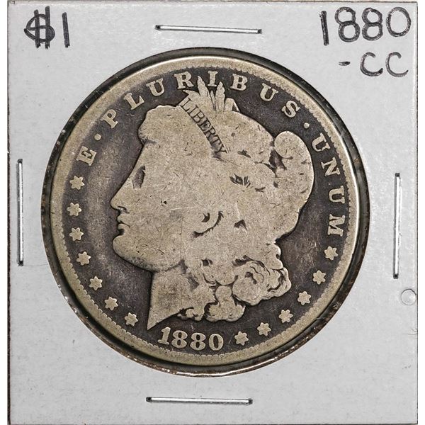 1880-CC $1 Morgan Silver Dollar Coin