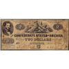 Image 1 : 1862 $2 The Confederate States of America Note