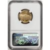 Image 2 : 2001-W $5 Capitol Visitor Center Commemorative Gold Coin NGC MS70