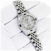 Image 3 : Rolex Ladies Stainless Steel Gray Roman Sapphire and Diamond Datejust Wristwatch
