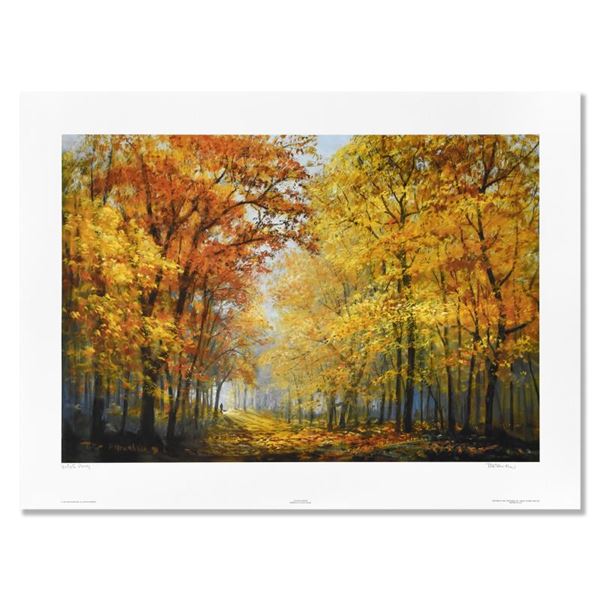 Peter Ellenshaw (1913-2007) "Autumn Solitude" Limited Edition Lithograph On Paper