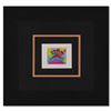 Image 1 : Peter Max "Flower Jumper Over Sunrise Ver I" Limited Edition Lithograph On Paper