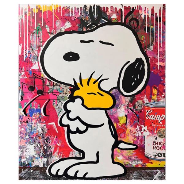 Jozza "My Little Baby" Original Mixed Media On Canvas