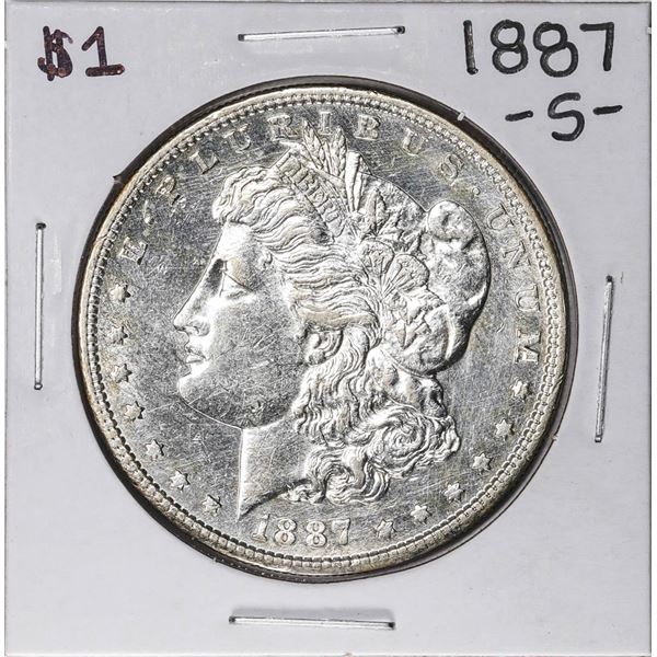 1887-S $1 Morgan Silver Dollar Coin