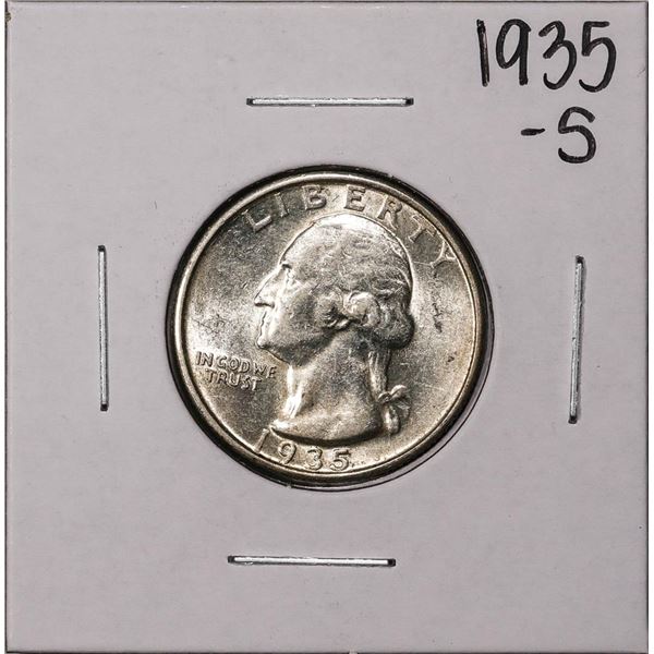 1935-S Washington Quarter Coin