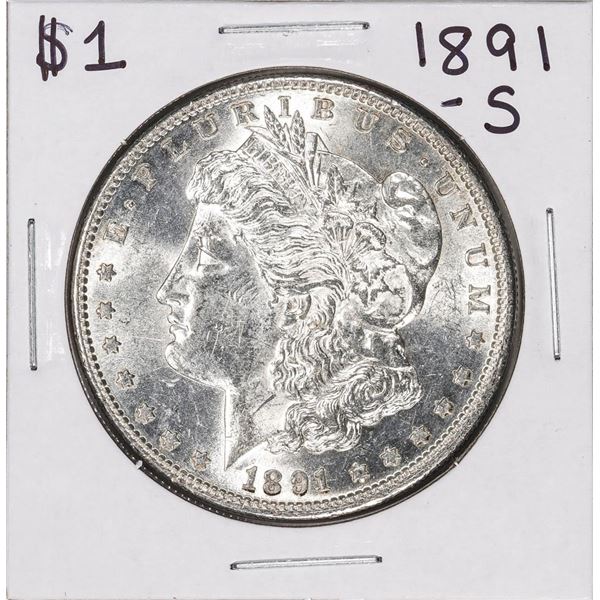 1891-S $1 Morgan Silver Dollar Coin