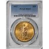 Image 1 : 1927 $20 St. Gaudens Double Eagle Gold Coin PCGS MS65