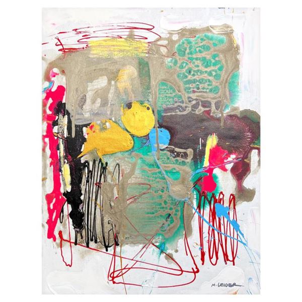 Leider Original Acrylic On Canvas