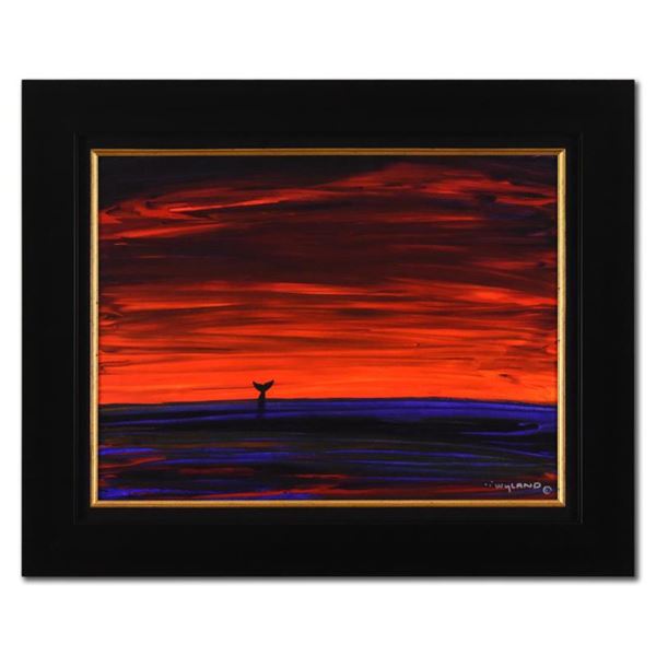 Wyland "Whale Tail" Original Acrylic On Canvas