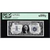 Image 1 : 1934 $1 Funnyback Silver Certificate Note FR.1606 PCGS Gem New 65PPQ