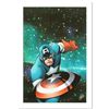 Image 1 : Stan Lee - Marvel Comics "Captain America and the Korvac Saga #1" Giclee On Canvas
