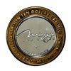 Image 2 : .999 Silver Mirage Las Vegas, Nevada $10 Casino Limited Edition Gaming Token