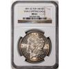 Image 1 : 1891-CC VAM-3 Spitting Eagle Top 100 $1 Morgan Silver Dollar Coin NGC MS61