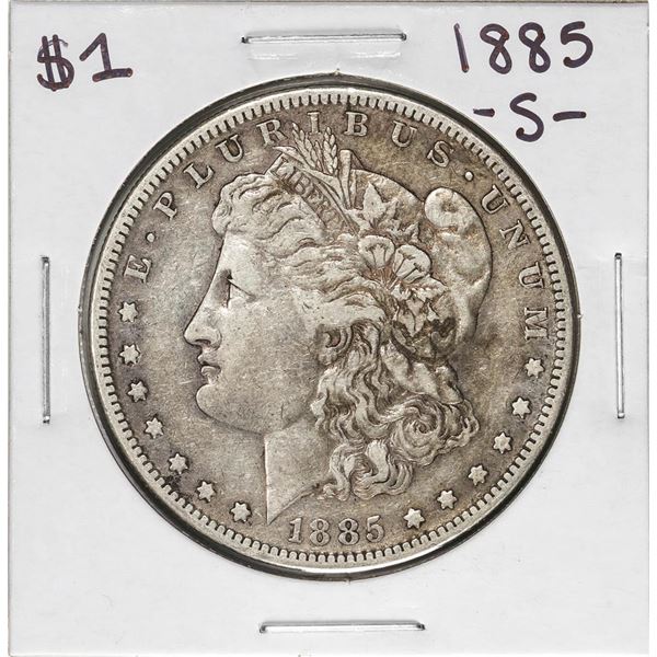 1885-S $1 Morgan Silver Dollar Coin