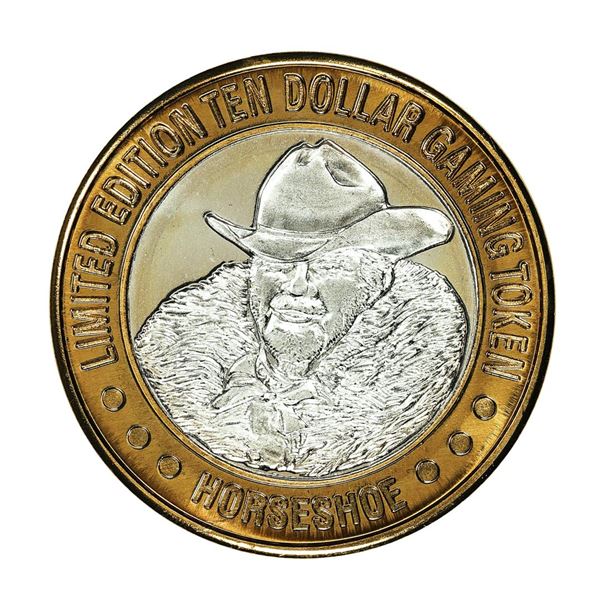 .999 Silver Binion's Horseshoe Las Vegas, NV $10 Casino Limited Edition Gaming Token