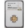 Image 1 : 2016 $5 American Gold Eagle Coin NGC MS70