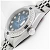 Image 8 : Rolex Ladies Stainless Steel Sapphire and Diamond Datejust Wristwatch